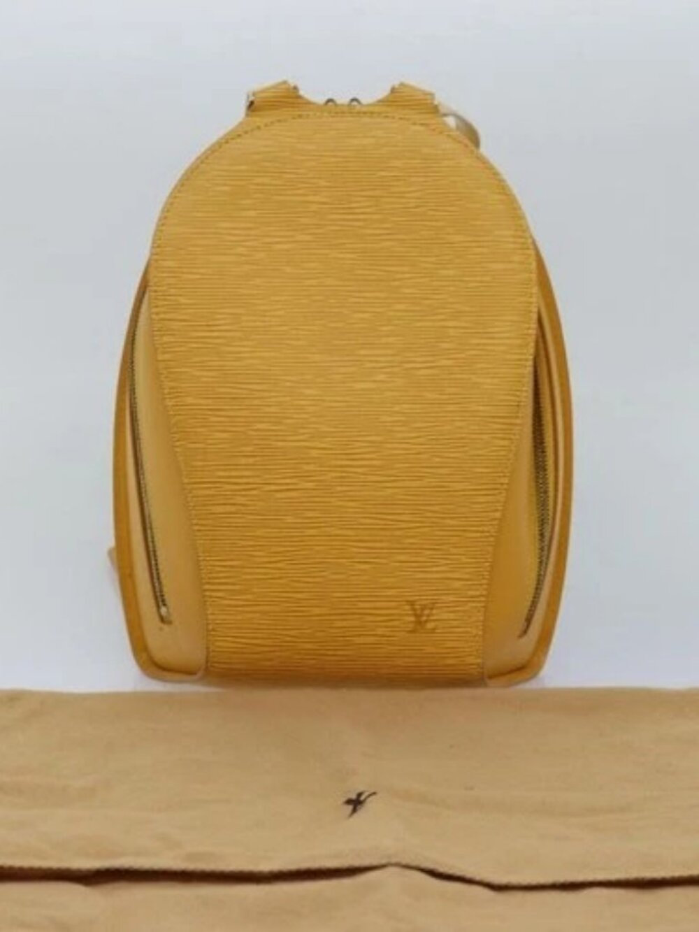 LOUIS VUITTON Epi Mabillon Backpack Yellow M52239 LV Auth 82929A - Picture 11 of 16